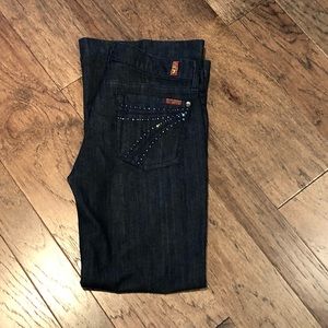 7 for all mankind crystal dojo jeans